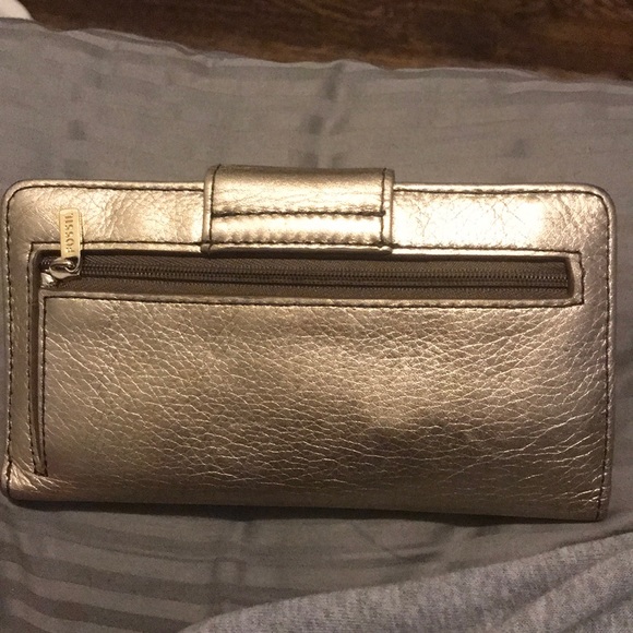 GOLD FOSSIL WALLET - Picture 3 of 4